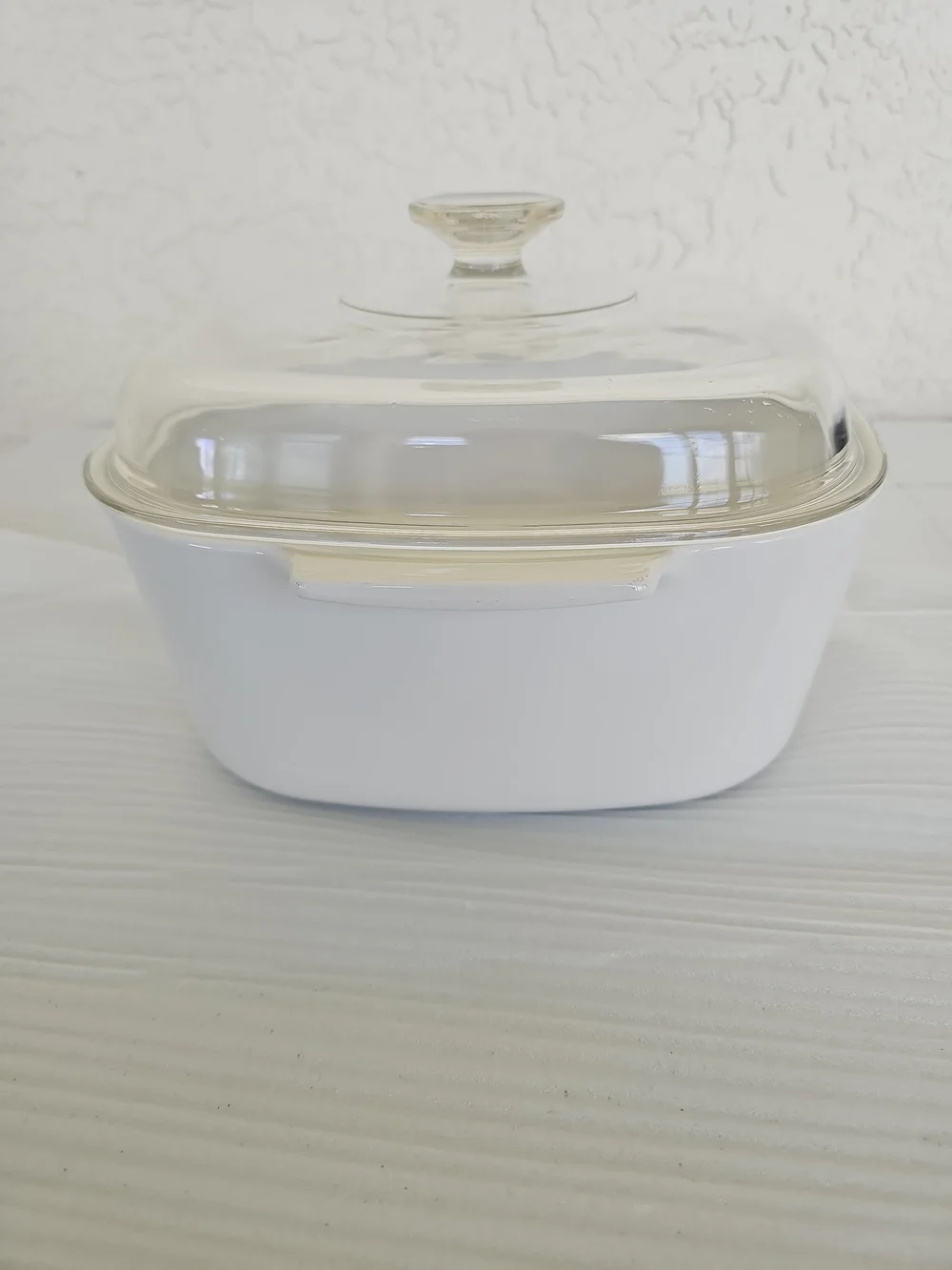 Vintage CorningWare Blue Cornflower Dish With Glass Lid A-5-B 5 Liter